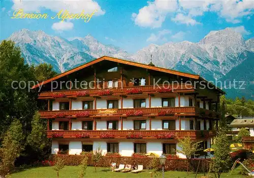 AK / Ansichtskarte Lofer Pension Alpenhof Lofer