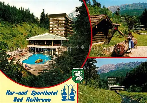 AK / Ansichtskarte Bad_Mitterndorf Kur und Sporthotel Bad Heilbrunn Bad_Mitterndorf