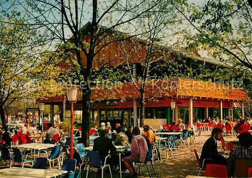 AK / Ansichtskarte Wien Prater Gartenwirtschaft Wien