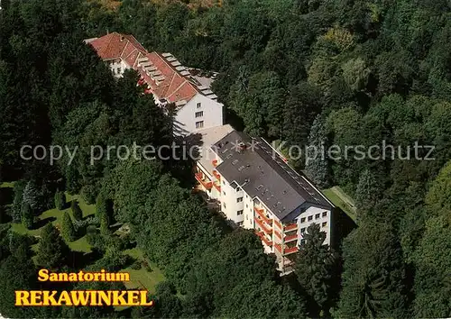 AK / Ansichtskarte Rekawinkel Sanatorium Rekawinkel Fliegeraufnahme  Rekawinkel