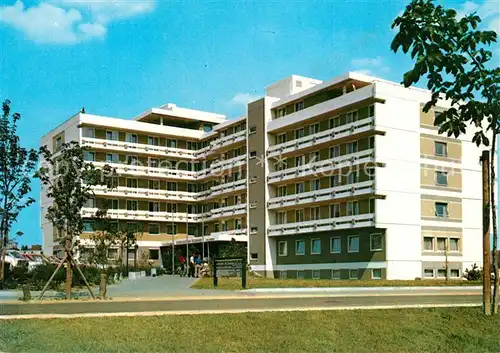 AK / Ansichtskarte Bad_Nauheim Kurklinik am Suedpark Bad_Nauheim