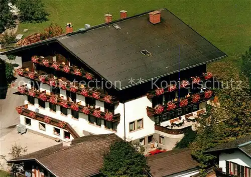 AK / Ansichtskarte Wagrain_Salzburg Gasthof Sonne Fliegeraufnahme Wagrain Salzburg