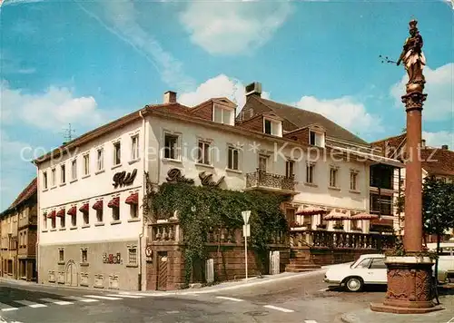 AK / Ansichtskarte Buchen_Odenwald Hotel Prinz Carl Buchen Odenwald