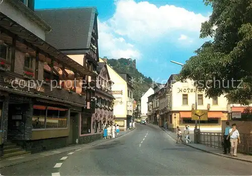 AK / Ansichtskarte Altenahr Hauptstrasse Burgruine Are Altenahr