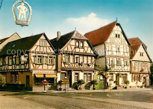 AK / Ansichtskarte Seligenstadt_Hessen Marktplatz Seligenstadt_Hessen