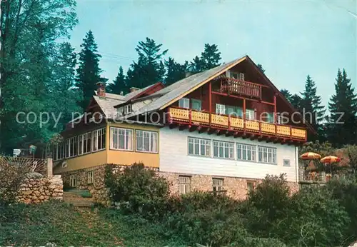 AK / Ansichtskarte Stollhof_Hohe_Wand Alpengasthof Handsteighaus Stollhof_Hohe_Wand