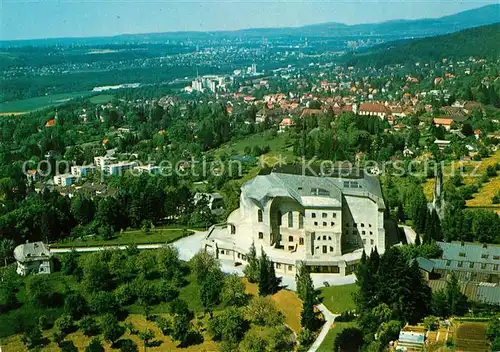 AK / Ansichtskarte Dornach_SO Fliegeraufnahme Goetheanum Dornach_SO