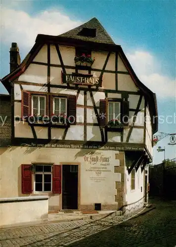 AK / Ansichtskarte Bad_Kreuznach Doktor Faust Haus Bad_Kreuznach