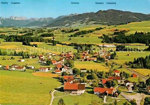 AK / Ansichtskarte Oberzollhaus Zugspitze Schlicke Alpspitze Oberzollhaus