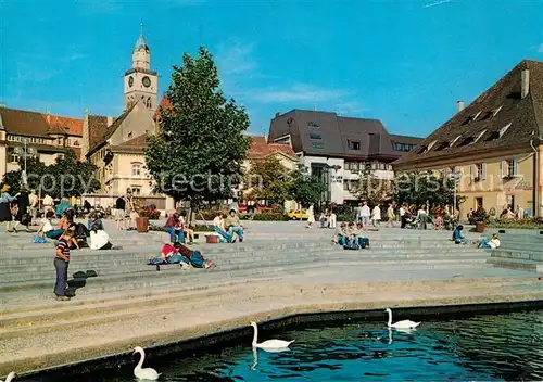 AK / Ansichtskarte ueberlingen_Bodensee Landungsplatz ueberlingen Bodensee