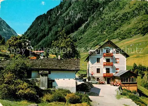 AK / Ansichtskarte Ranalt Gasthof Pension Ranalt im Stubaital Ranalt