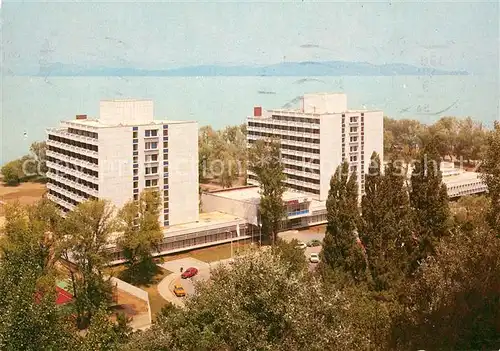 AK / Ansichtskarte Balatonfoeldvar Hotel Festival Fliegeraufnahme Balatonfoeldvar