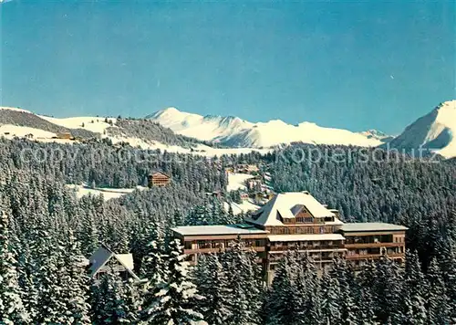 AK / Ansichtskarte Arosa_GR Waldhotel Dr. W. Huber Arosa_GR