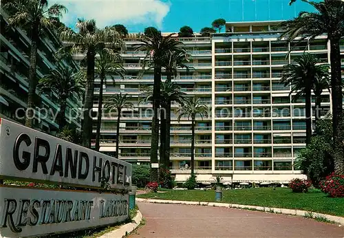 AK / Ansichtskarte Cannes_Alpes Maritimes Grand Hotel  Cannes Alpes Maritimes