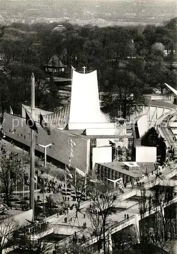 AK / Ansichtskarte Bruessel_Bruxelles Exposition Universelle de Bruxelles 1958 Vue generale Bruessel_Bruxelles