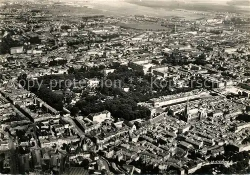 AK / Ansichtskarte Nancy_Lothringen Vue aerienne vers la Pepiniere Nancy Lothringen