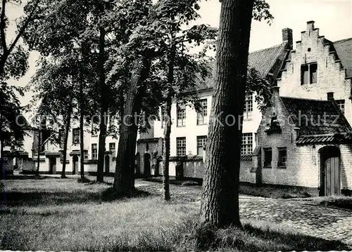 AK / Ansichtskarte Bruges_Flandre Coin du Beguinage Bruges_Flandre