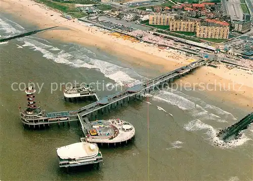 AK / Ansichtskarte Scheveningen Fliegeraufnahme Scheveningen