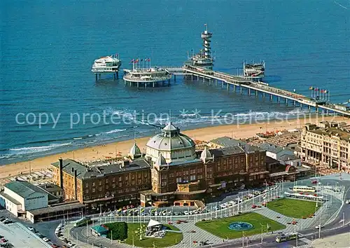 AK / Ansichtskarte Scheveningen Fliegeraufnahme Scheveningen