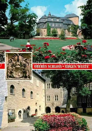 AK / Ansichtskarte Siegen_Westfalen Oberes Schloss  Siegen_Westfalen