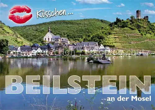 AK / Ansichtskarte Beilstein_Mosel Kirche Burg  Beilstein_Mosel