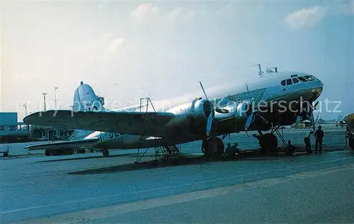 AK / Ansichtskarte Flugzeuge_Zivil CIE Internationale de Transports Civils Aeriens CIC Boeing SA 307B 1 Flugzeuge Zivil