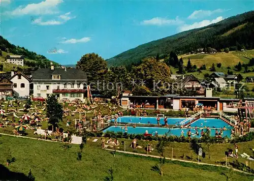 AK / Ansichtskarte Bad_Kleinkirchheim_Kaernten Thermalschwimmbad Freibad Bad_Kleinkirchheim