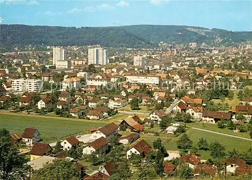 AK / Ansichtskarte Wettingen_AG Stadtpanorama Wettingen AG