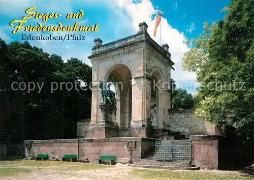 AK / Ansichtskarte Edenkoben Sieges Friedensdenkmal Edenkoben