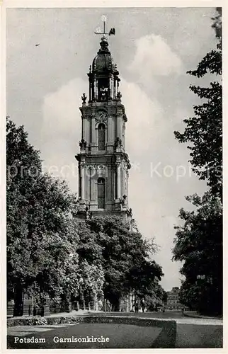 AK / Ansichtskarte Potsdam Garnisonkirche Potsdam