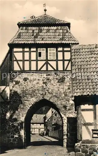 AK / Ansichtskarte Neustadt_Harz Altes Tor Neustadt_Harz