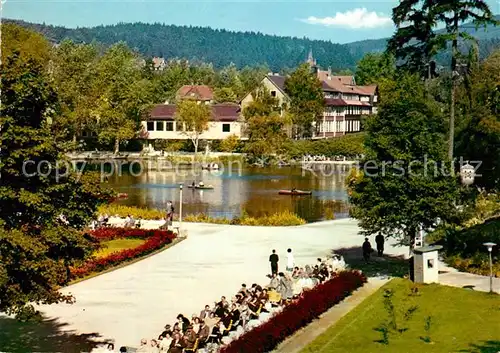 AK / Ansichtskarte Braunlage Gondelteich Braunlage