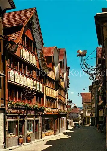 AK / Ansichtskarte Appenzell_IR Hauptgasse Appenzell IR