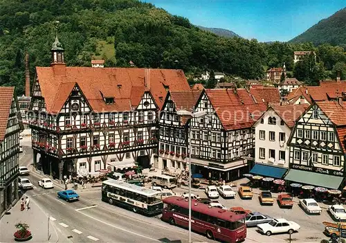 AK / Ansichtskarte Urach_Bad Marktplatz Urach_Bad