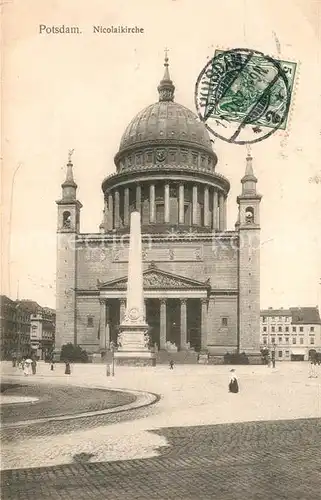 AK / Ansichtskarte Potsdam Nicolaikirche Potsdam