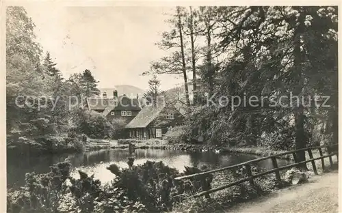 AK / Ansichtskarte Wernigerode_Harz Forsthaus im Christanental Wernigerode Harz