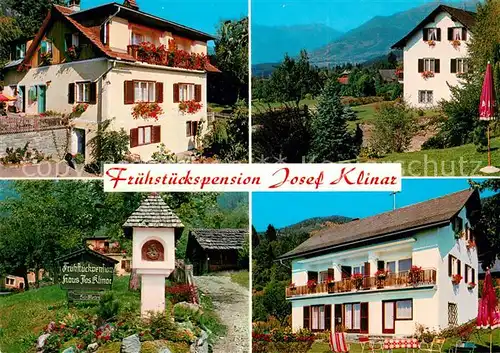 AK / Ansichtskarte Millstatt_Millstaettersee Pension Josef Klinar Millstatt_Millstaettersee