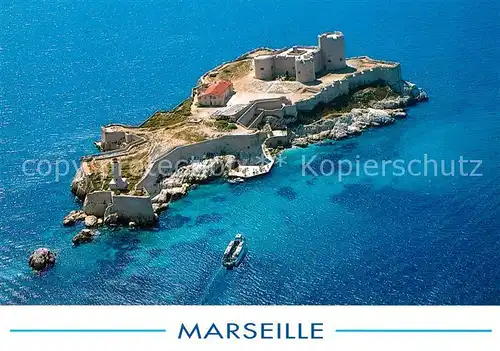 AK / Ansichtskarte Marseille_Bouches du Rhone Fliegeraufnahme Chateau Marseille