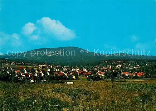 AK / Ansichtskarte Braunlage mit Wurmberg Braunlage