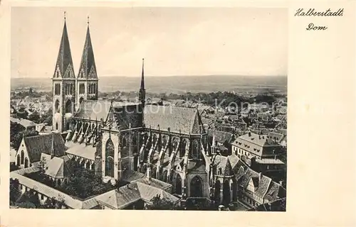 AK / Ansichtskarte Halberstadt Dom Halberstadt