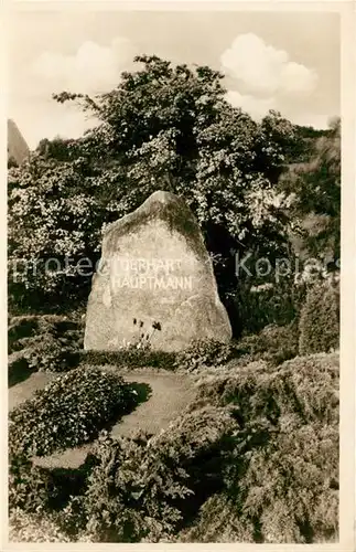 AK / Ansichtskarte Insel_Hiddensee Kloster Ruhestaette Gerhard Hauptmann Insel Hiddensee