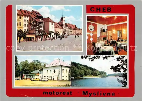 AK / Ansichtskarte Cheb Motorest Myslivna Cheb