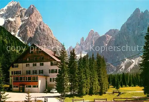 AK / Ansichtskarte Sexten_Sesto_Suedtirol Hotel Dolomitenhof Sexten_Sesto_Suedtirol