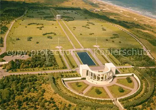 AK / Ansichtskarte Saint Laurent sur Mer Fliegeraufnahme Omaha Beach Saint Laurent sur Mer