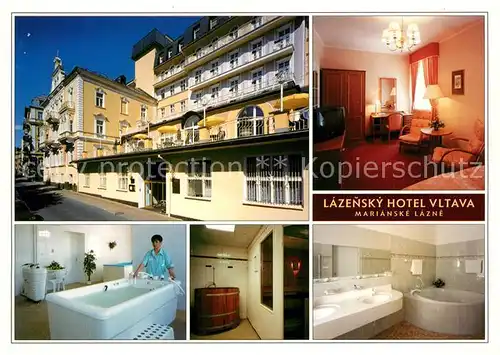 AK / Ansichtskarte Marianske_Lazne Lazensky Hotel Vltava Marianske_Lazne