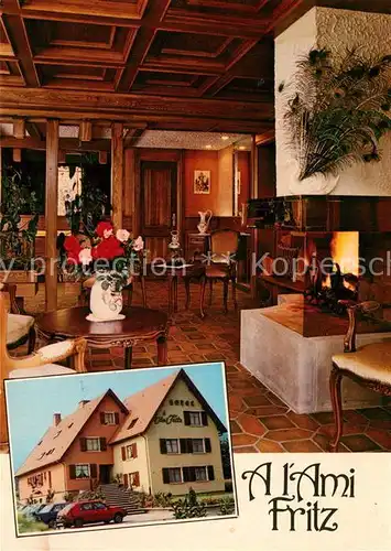 AK / Ansichtskarte Ottrott Hotel A l`Ami Fritz Ottrott