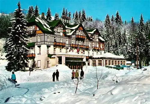 AK / Ansichtskarte Krkonose Spindleruv Mlyn Interhotel Krkonose