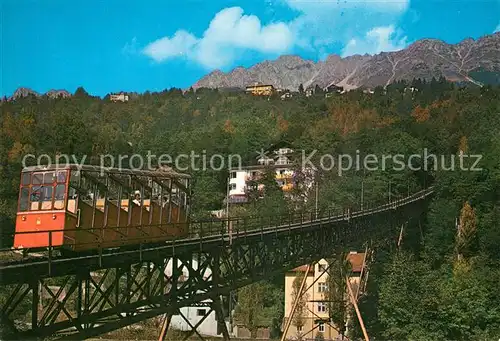 AK / Ansichtskarte Innsbruck Hungerburgbahn Innsbruck