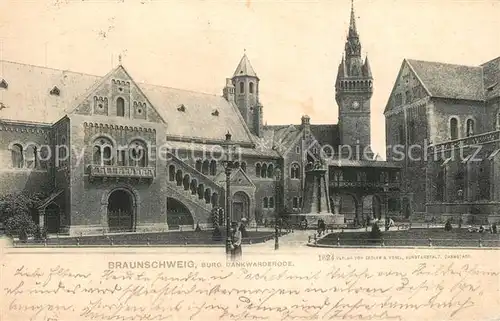 AK / Ansichtskarte Braunschweig Burg Dankwerderode Braunschweig