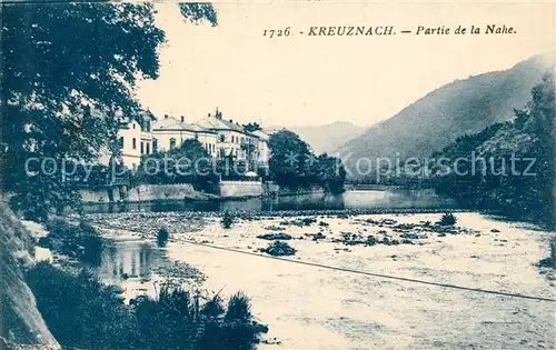 AK / Ansichtskarte Bad_Kreuznach Partie an der Nahe Bad_Kreuznach